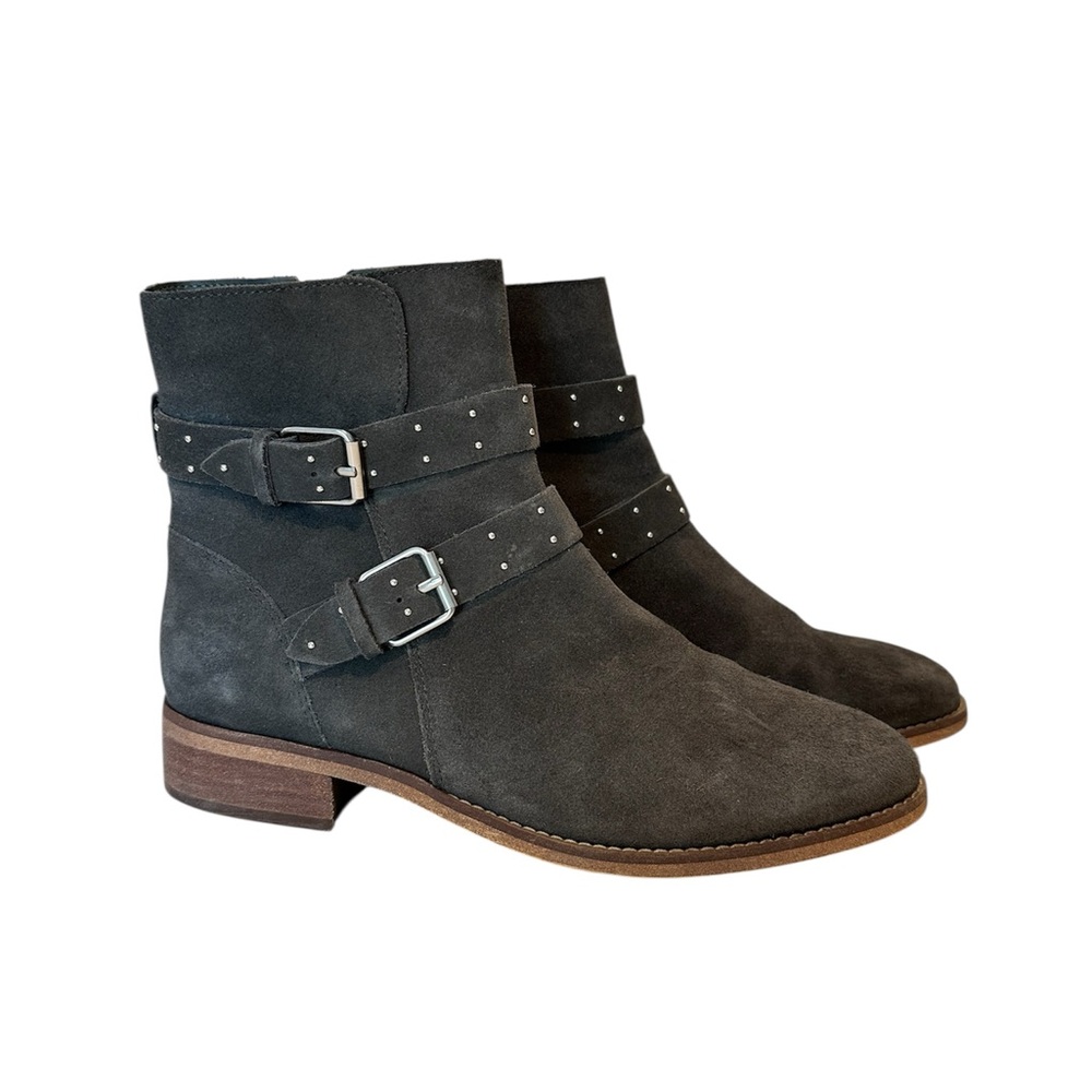 BP Black Ankle Boots with Studded Straps